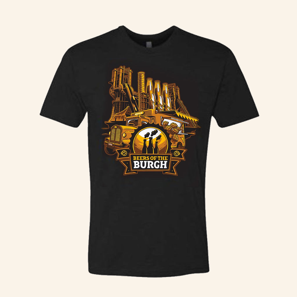 The Pitt Merch Beers Of The Burgh Shirt Beer Mill T-Shirt Gifts For Husband The Pitt Merch Beers Of The Burgh Shirt Beer Mill T-Shirt Gifts For Husband