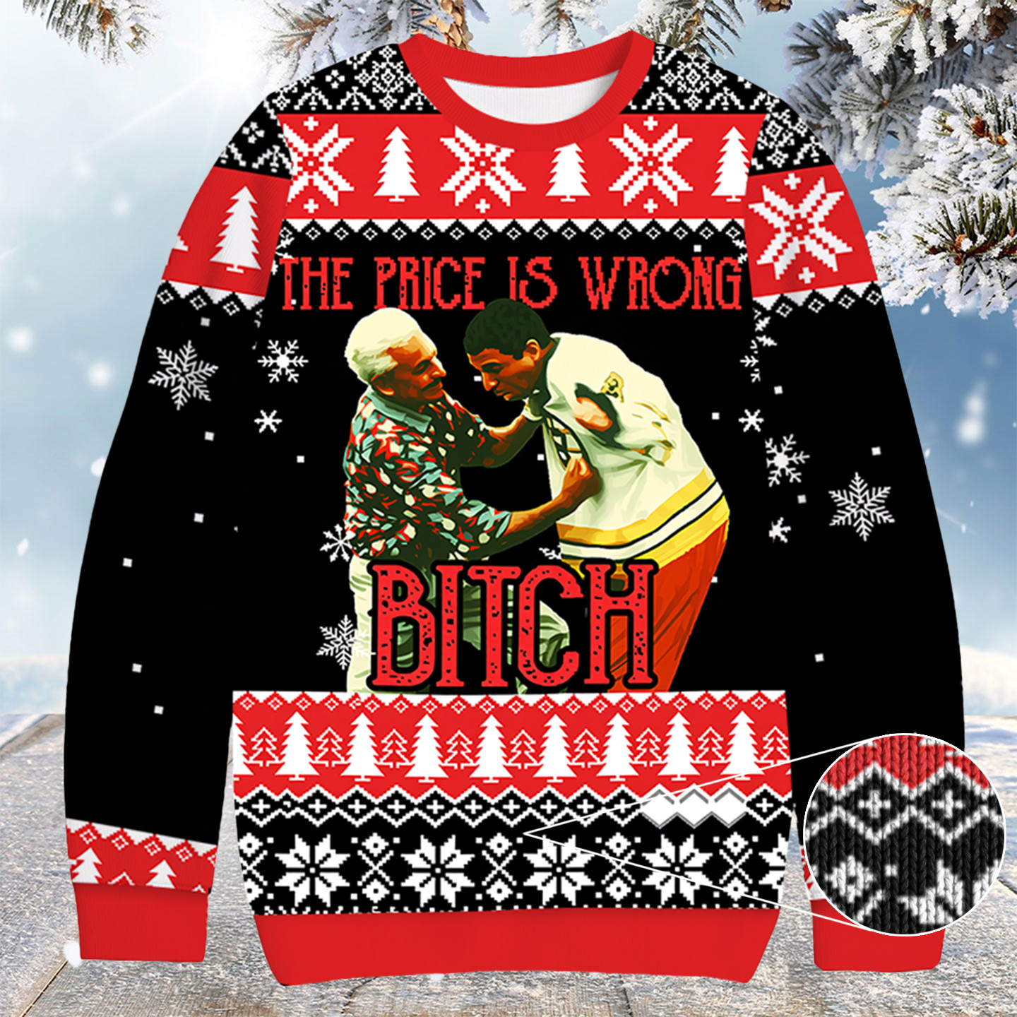 The Price Is Wrong Christmas Ugly Sweater Funny Xmas Apparel Brother Gift Guide