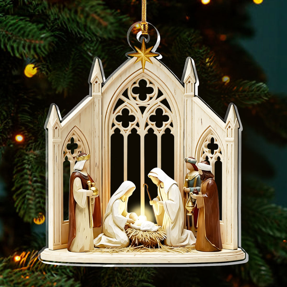 The Protector's Nativity Christmas Ornament Christian Keepsake Xmas Gifts For Friends