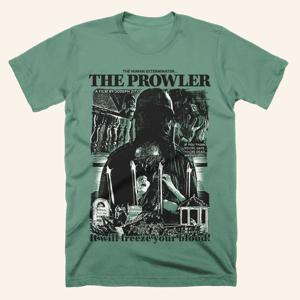 The Prowler Blood Runs Cold T-Shirt Halloween Apparel Gift Ideas For Friends The Prowler Blood Runs Cold T-Shirt Halloween Apparel Gift Ideas For Friends