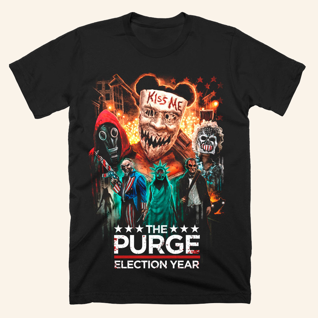The Purge Election Year For The People T-Shirt Halloween Merch Gifts For Son The Purge Election Year For The People T-Shirt Halloween Merch Gifts For Son