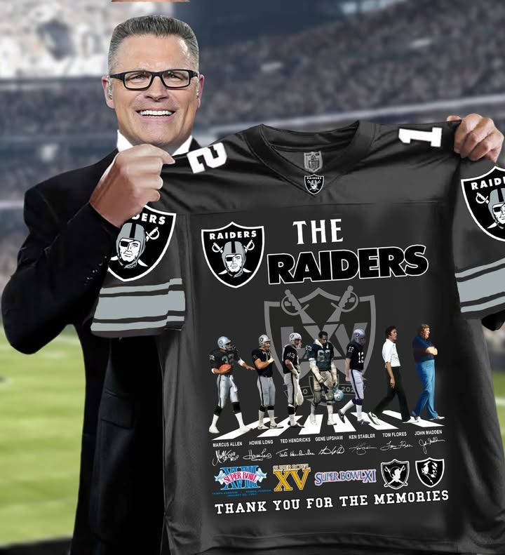 The Raiders Jersey Unique Gift For Football Lovers Raiders Merch