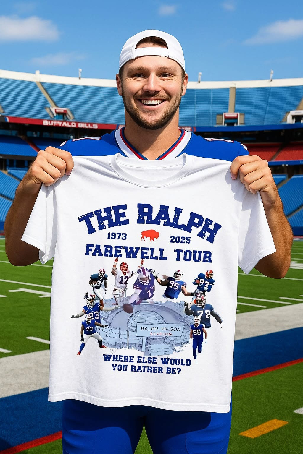 The Ralph Farewell Tour 2025 Shirt Where Else Would You Rather Be Buffalo Bills Fan Gifts
