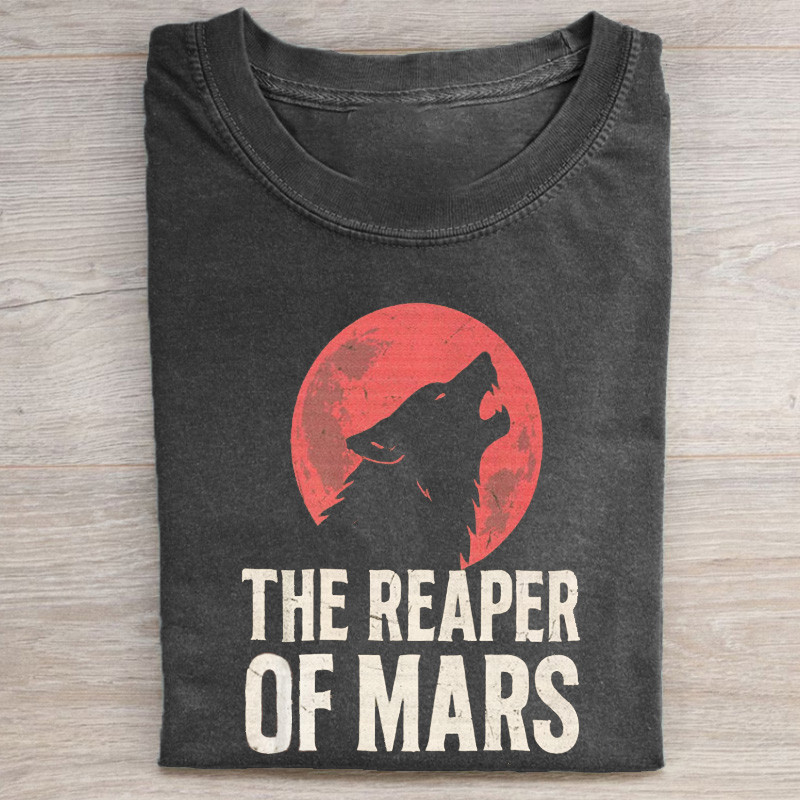 The Reaper Of Mars T-Shirt Alligator Moon Clothing Mother's Day Gift Ideas For Wife