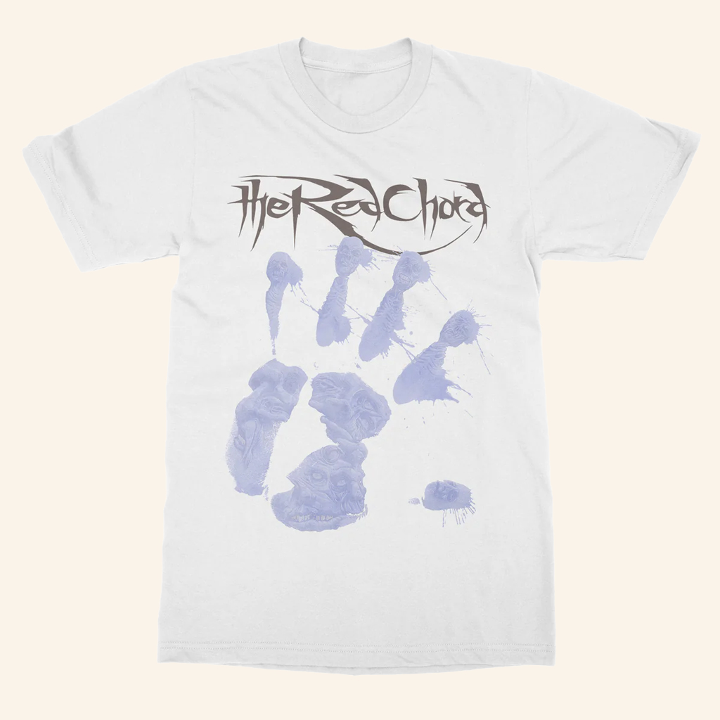 The Red Chord Merch Handprint T-Shirt Music Lover Gift Ideas For Him