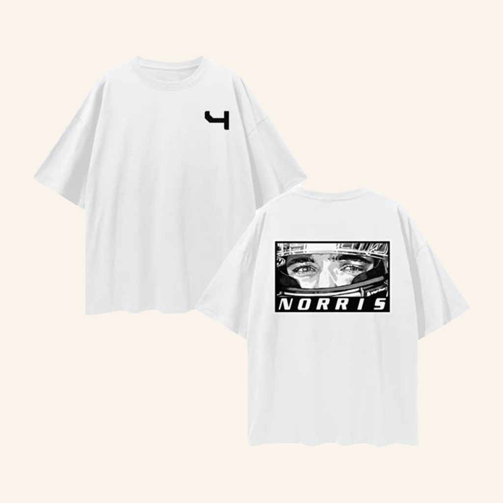 The Red Flags Pod Merch Lando Norris Eyes T-Shirt Christmas Present For Dad The Red Flags Pod Merch Lando Norris Eyes T-Shirt Christmas Present For Dad