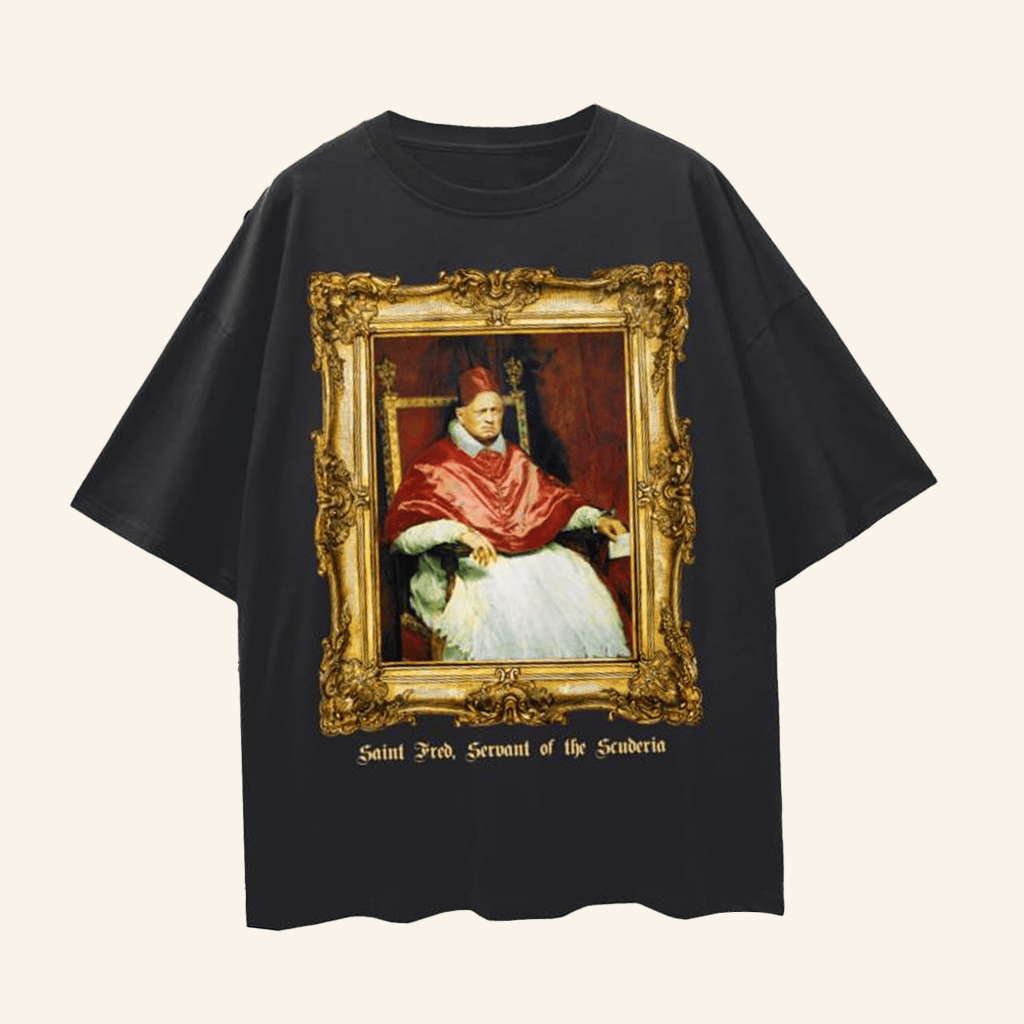 The Red Flags Pod Merch Saint Fred Vasseur T-Shirt Gifts For Him The Red Flags Pod Merch Saint Fred Vasseur T-Shirt Gifts For Him