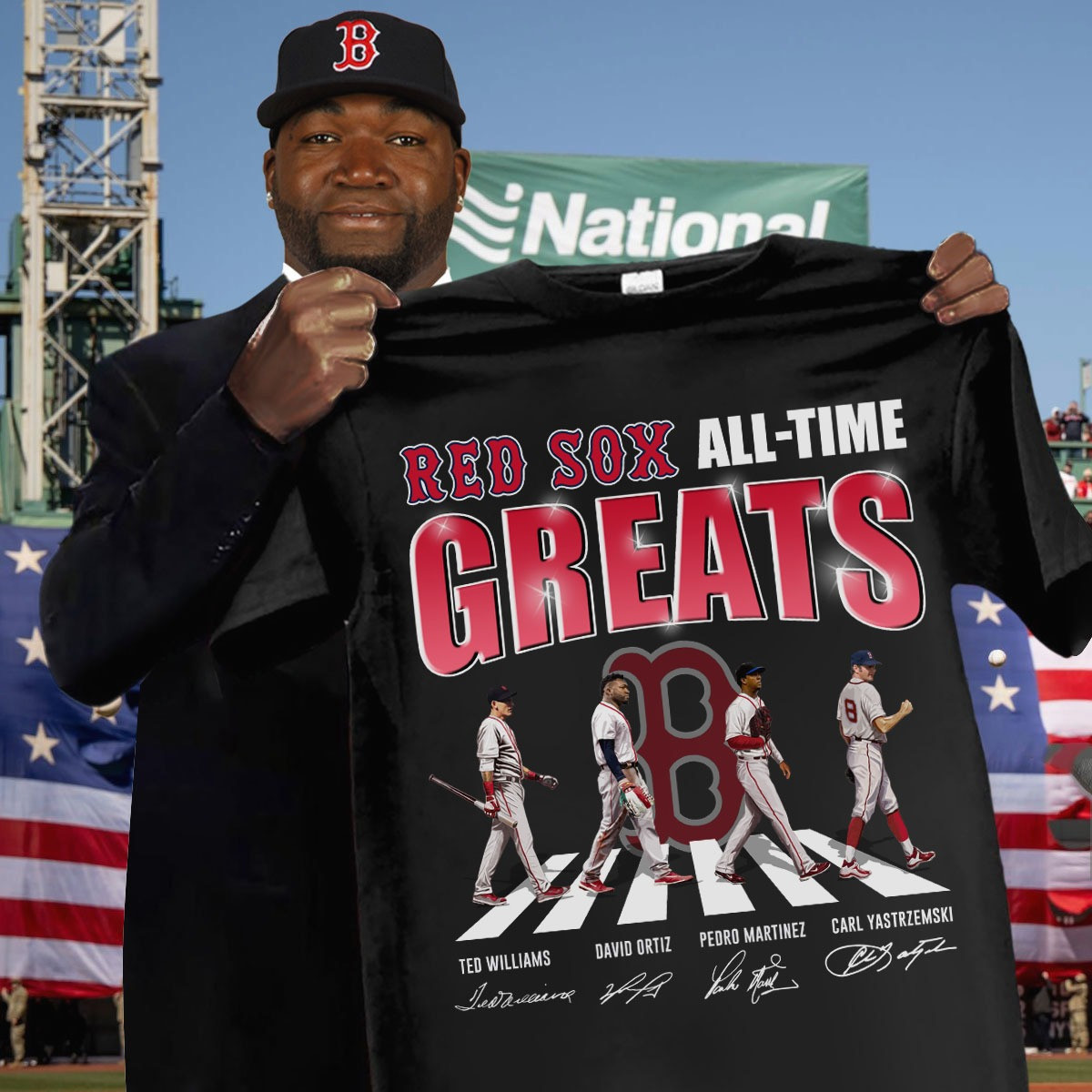 The Red Sox Greats T-shirt Unique Gifts For Baseball Fans