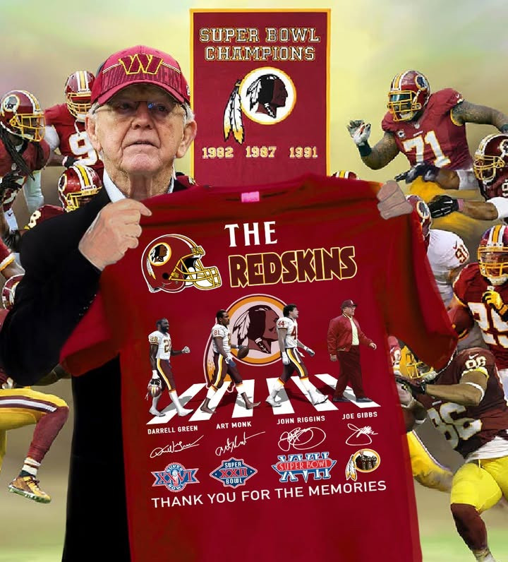 The Redskins Super Bowls Thank You For The Memories Shirt Signature Washington Commanders