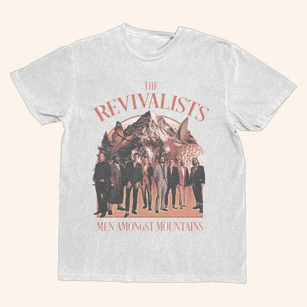 The Revivalists Merch Men Amongst Mountains Portrait Shirt Christmas Ideas For Men The Revivalists Merch Men Amongst Mountains Portrait Shirt Christmas Ideas For Men
