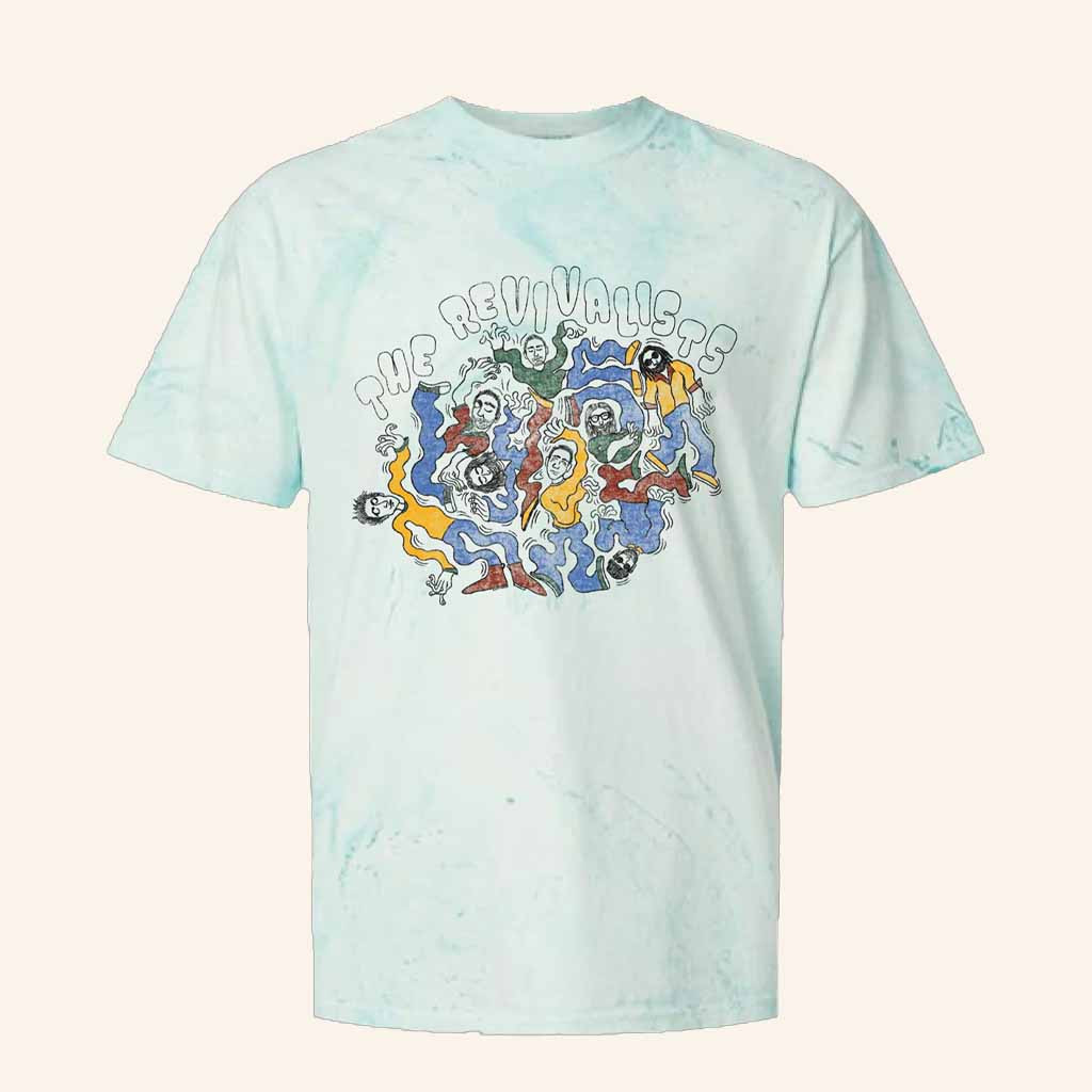 The Revivalists Merch Squiggly Shirt Christmas Gift For Rock Music Lovers
