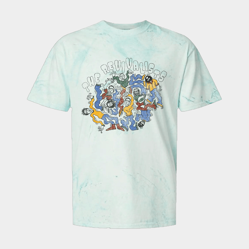 The Revivalists Merch Squiggly T-Shirt Birthday Gift For Rock Band Fans
