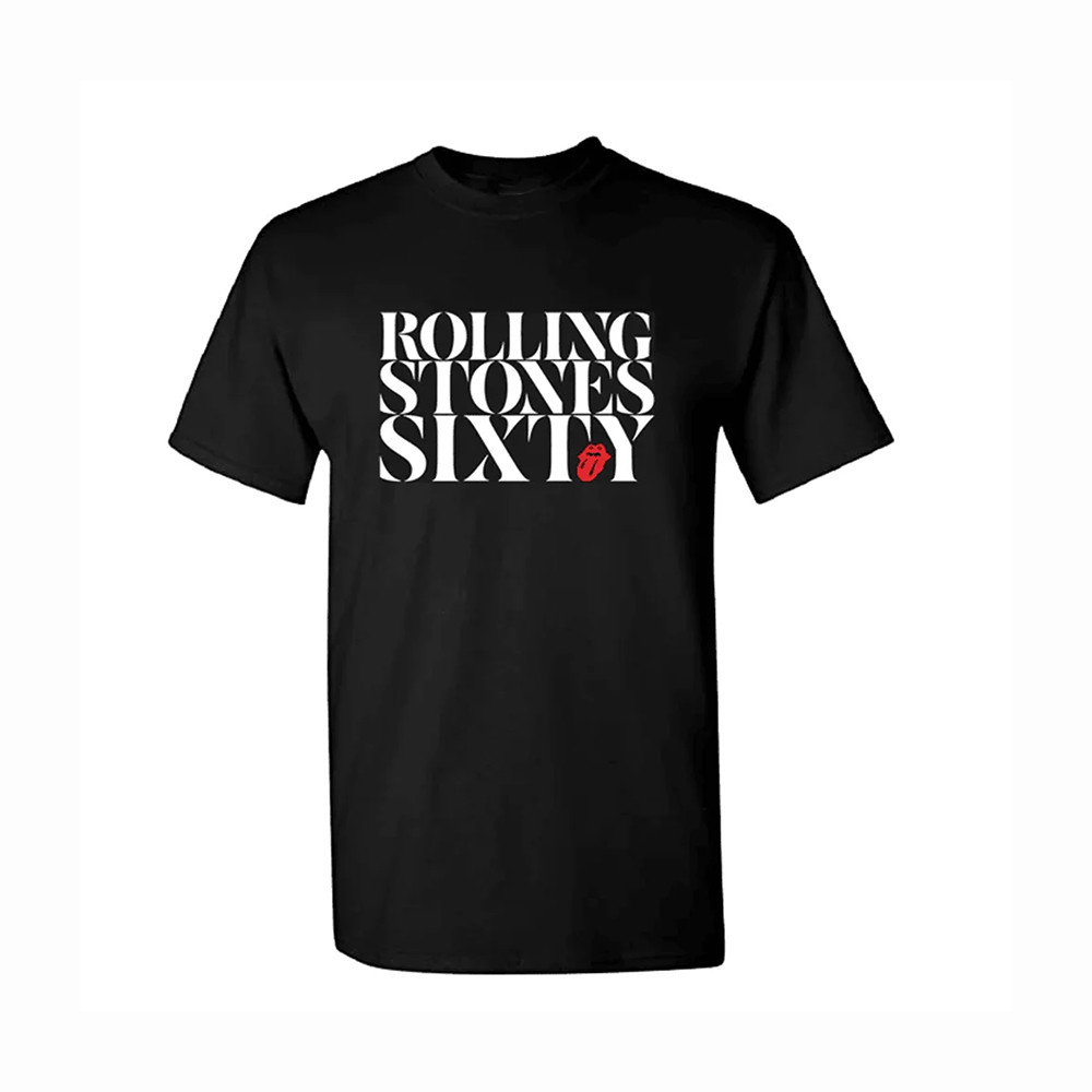 The Rolling Stones Merch 60Th Anniversary Sixty Chic T-Shirt The Rolling Stones Clothing Gift Idea For Boyfriend