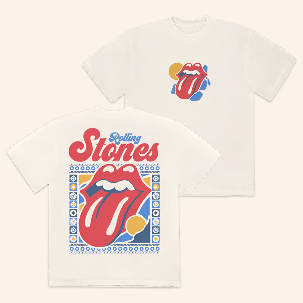The Rolling Stones Merch Beige Summer T-Shirt Gifts For Best Friends The Rolling Stones Merch Beige Summer T-Shirt Gifts For Best Friends