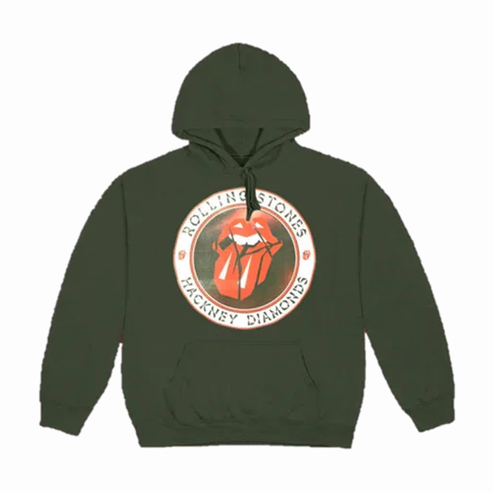 The Rolling Stones Merch Hackney Diamonds Tongue Hoodie Birthday Gift For Music Lovers
