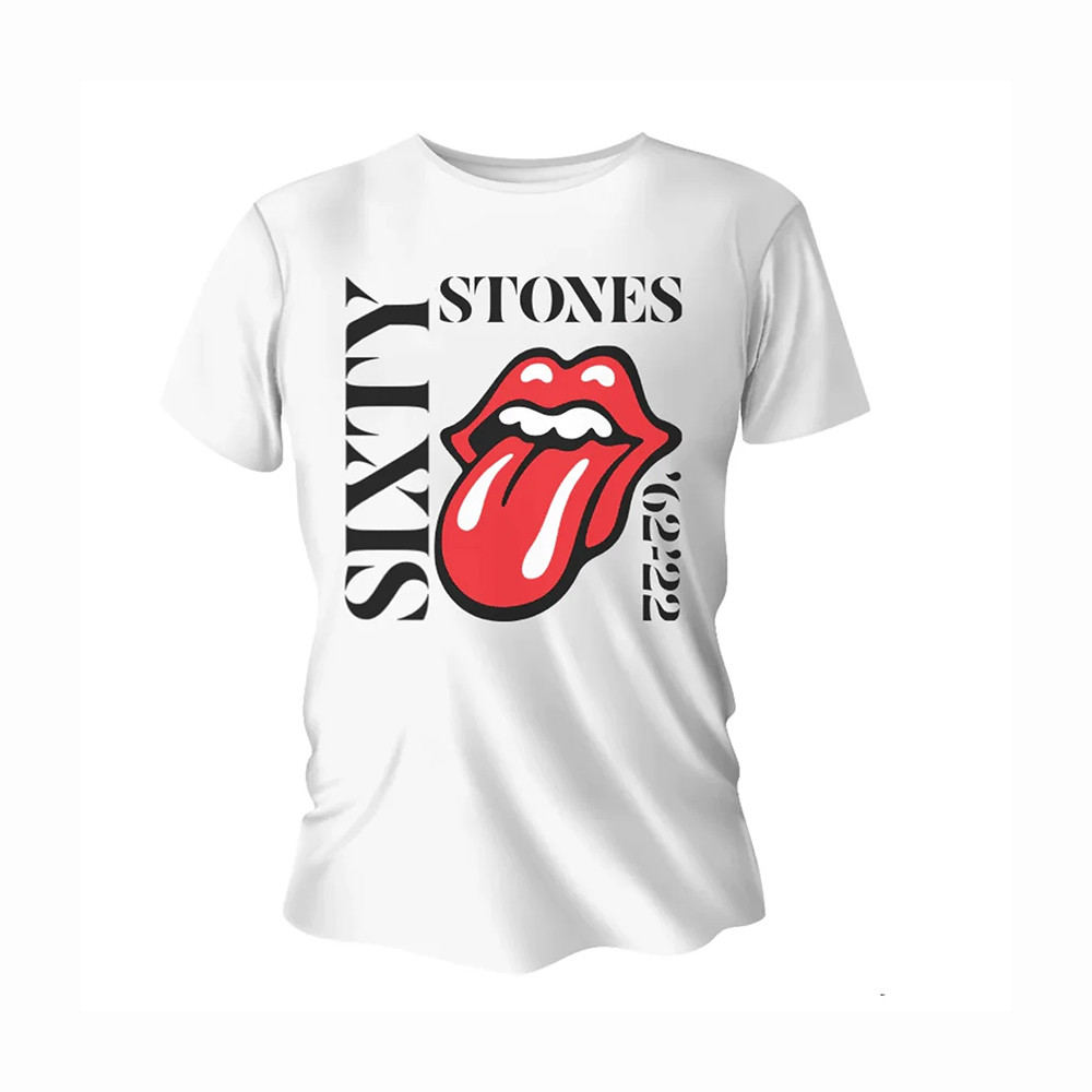 The Rolling Stones Merch Sixty Vertical T-Shirt The Rolling Stones Clothes Best Gift For Brother