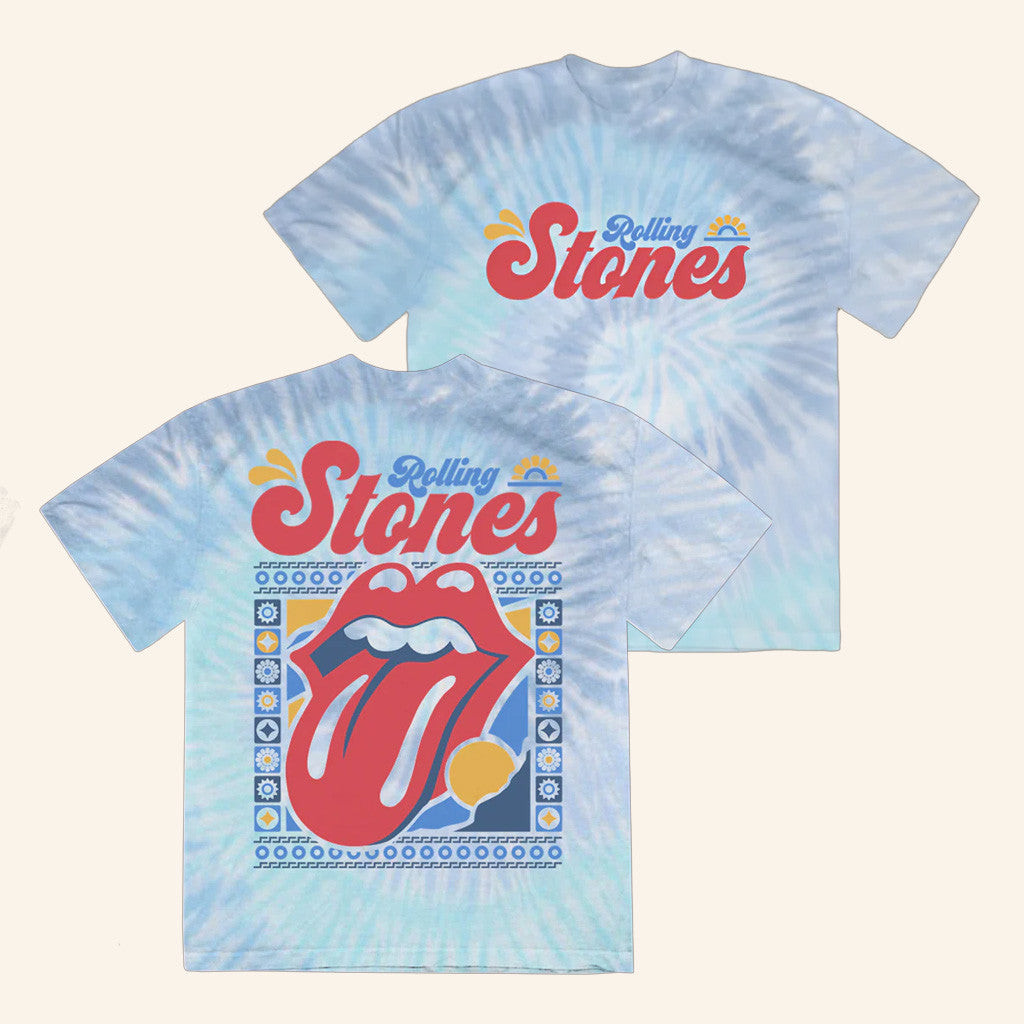 The Rolling Stones Merch Tie Dye Summer T-Shirt Gifts For Rock Band Fans The Rolling Stones Merch Tie Dye Summer T-Shirt Gifts For Rock Band Fans