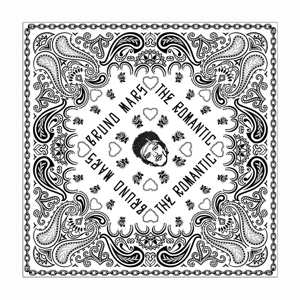 The Romantic Tour Bandana Bruno Mars Merch Best Mother's Day Gifts