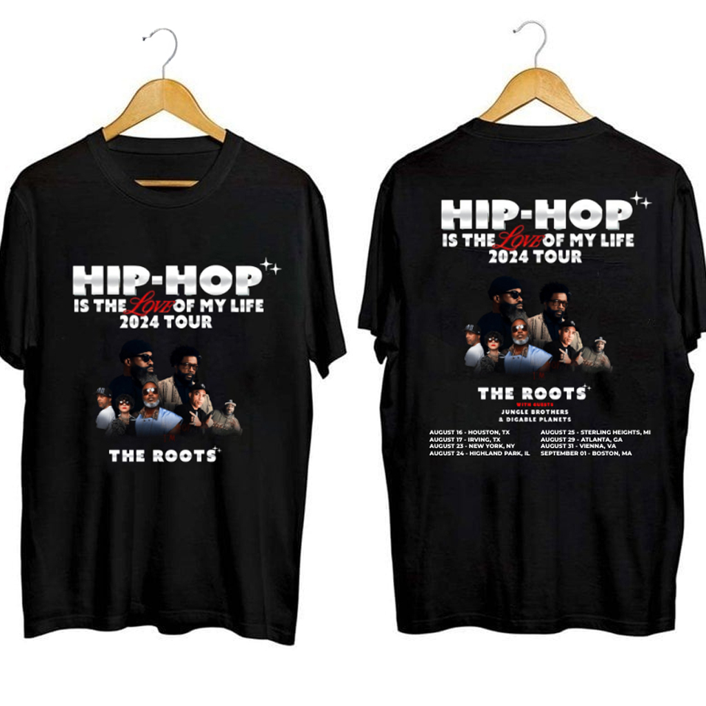 The Roots Hip Hop Band Tour Shirt The Roots Merch Gifts Ideas For Fans