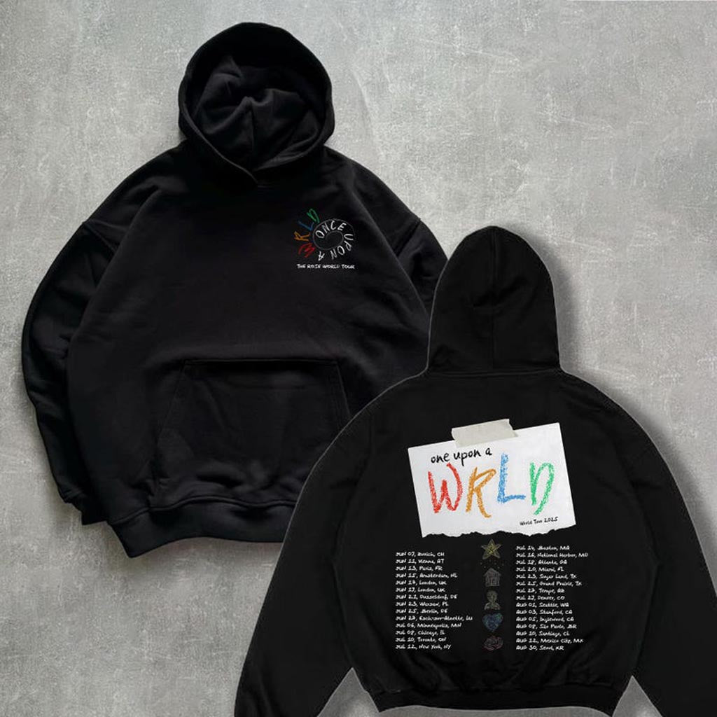The Rose Once Upon A WRLD Tour Hoodie Retro The Rose WRLD Road Map Hoodie The Rose WRLD Merch The Rose Once Upon A WRLD Tour Hoodie Retro The Rose WRLD Road Map Hoodie The Rose WRLD Merch