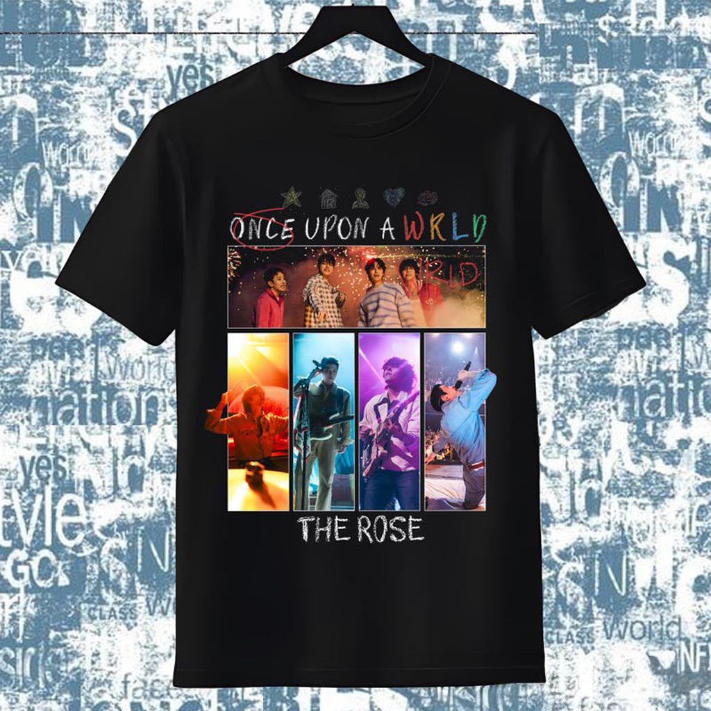 The Rose Once Upon A WRLD Tour in Us Tshirt, The Rose 2025 World Tour Hoodie, The Rose WRLD The Rose Once Upon A WRLD Tour in Us Tshirt, The Rose 2025 World Tour Hoodie, The Rose WRLD