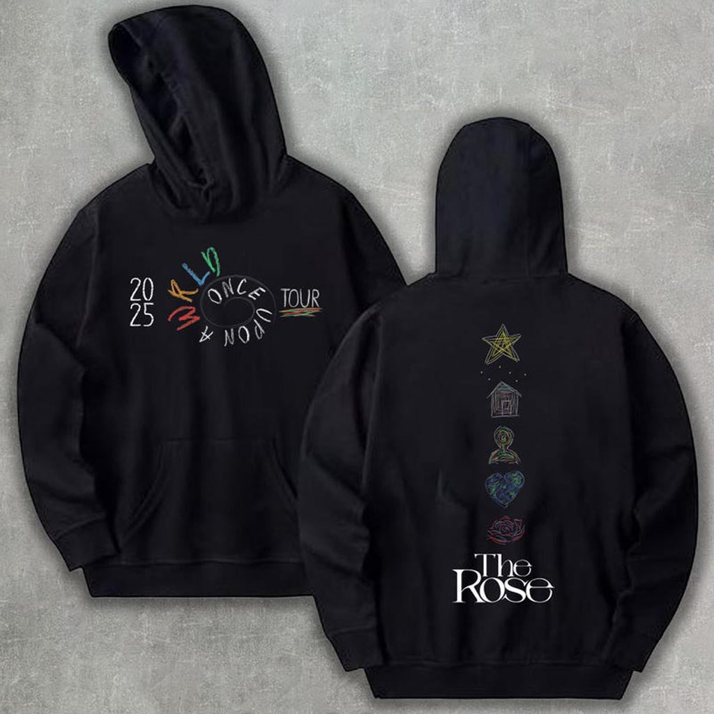 The Rose Once Upon AWRLD Tour Hoodie The Rose 2025 World Tour List Hoodie Gifts For Him The Rose Once Upon AWRLD Tour Hoodie The Rose 2025 World Tour List Hoodie Gifts For Him