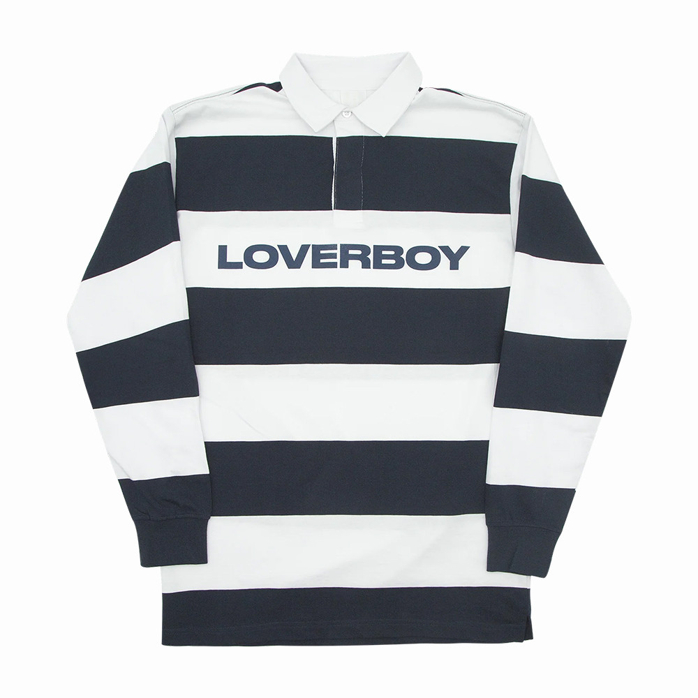 The Rugby Loverboy Polo Long Sleeve Shirt Loverboy Merch Present Idea For Husband