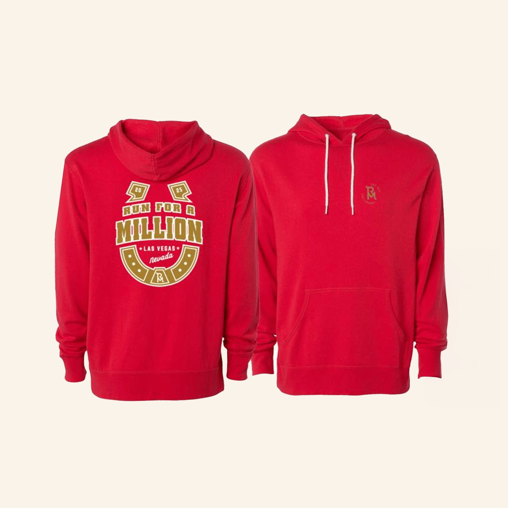 The Run For A Million Merch Trfam Lucky Horseshoe Red Hoodie Gifts For Boyfriend The Run For A Million Merch Trfam Lucky Horseshoe Red Hoodie Gifts For Boyfriend