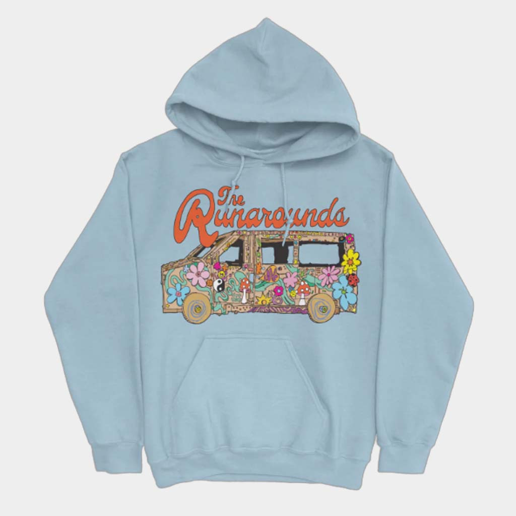 The Runarounds Merch Minivan Blue Hoodie Birthday Gift For Brother