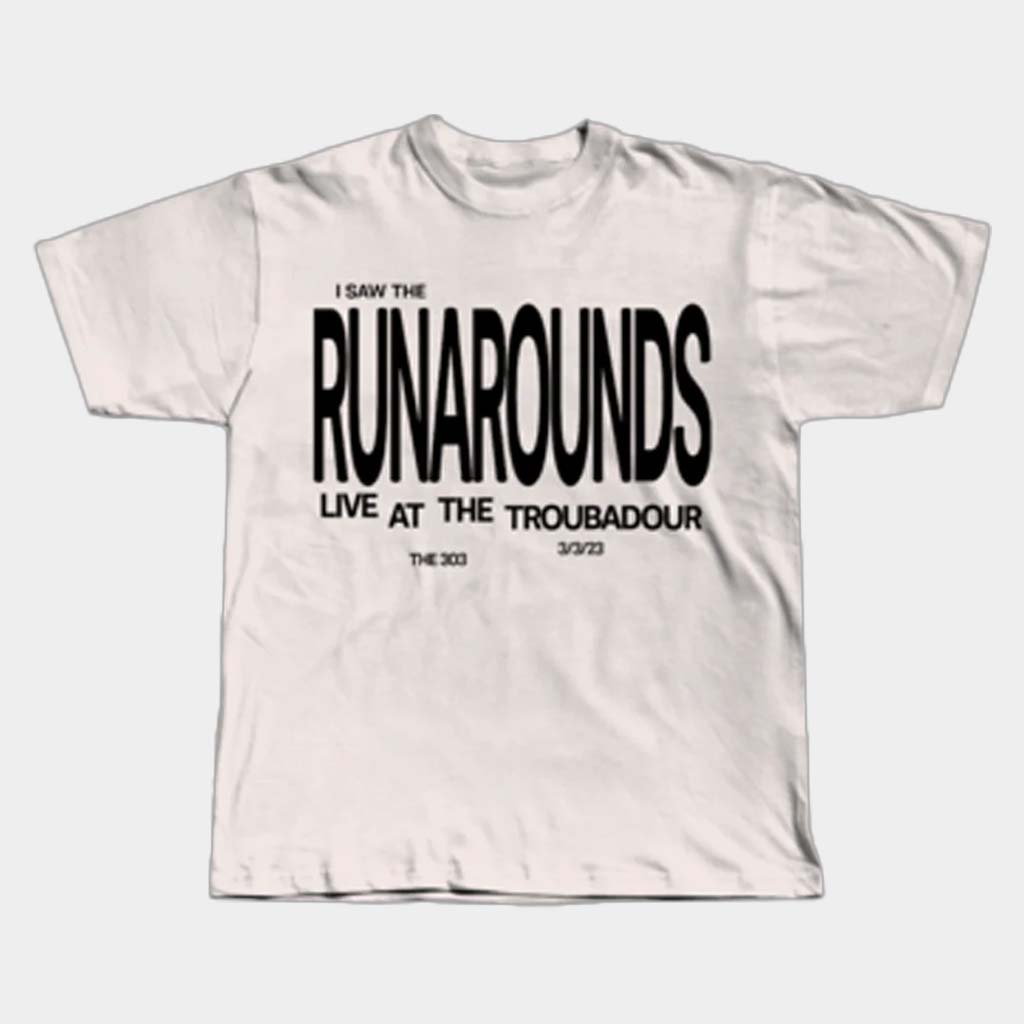The Runarounds Merch Troubadour Logo T-Shirt Birthday Gift For Him