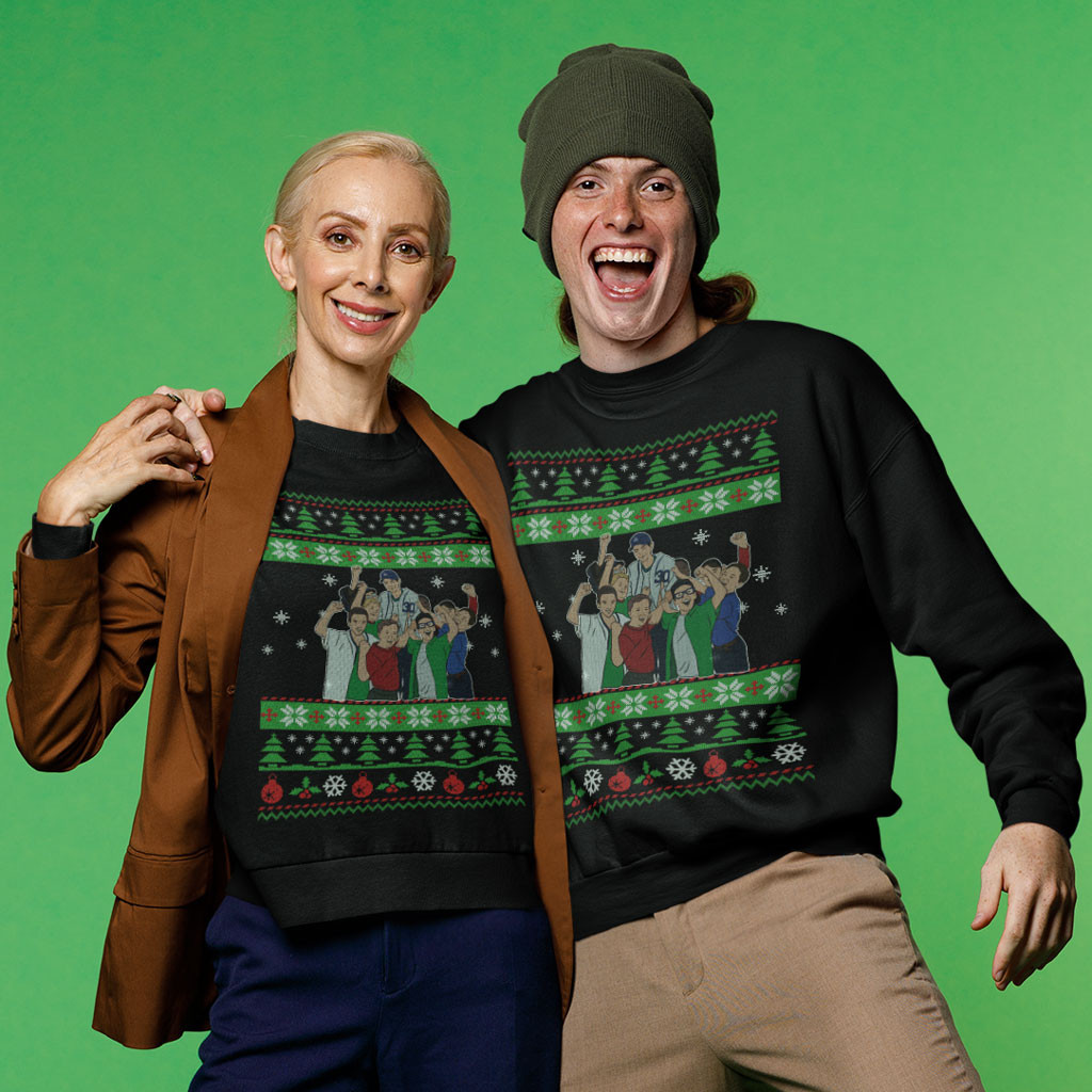 The Sandlot Christmas Sweater Casual Winter Sweatshirt for Daily Comfort