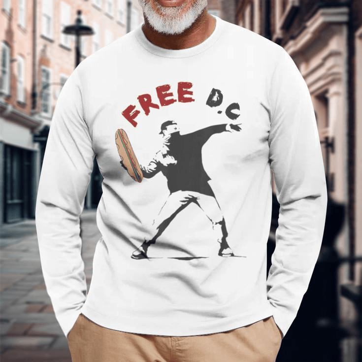 The Sandwich Guy Hoodie Free Dc Washington Dc Sandwich Guy Hoodie Gift for Dad