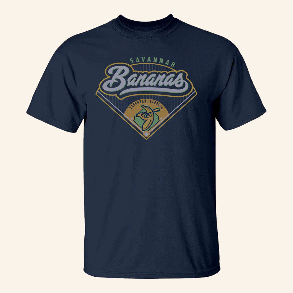 The Savannah Bananas Merch Store Youth Bananas Blue 84 Fun Field Shirt The Savannah Bananas Merch Store Youth Bananas Blue 84 Fun Field Shirt