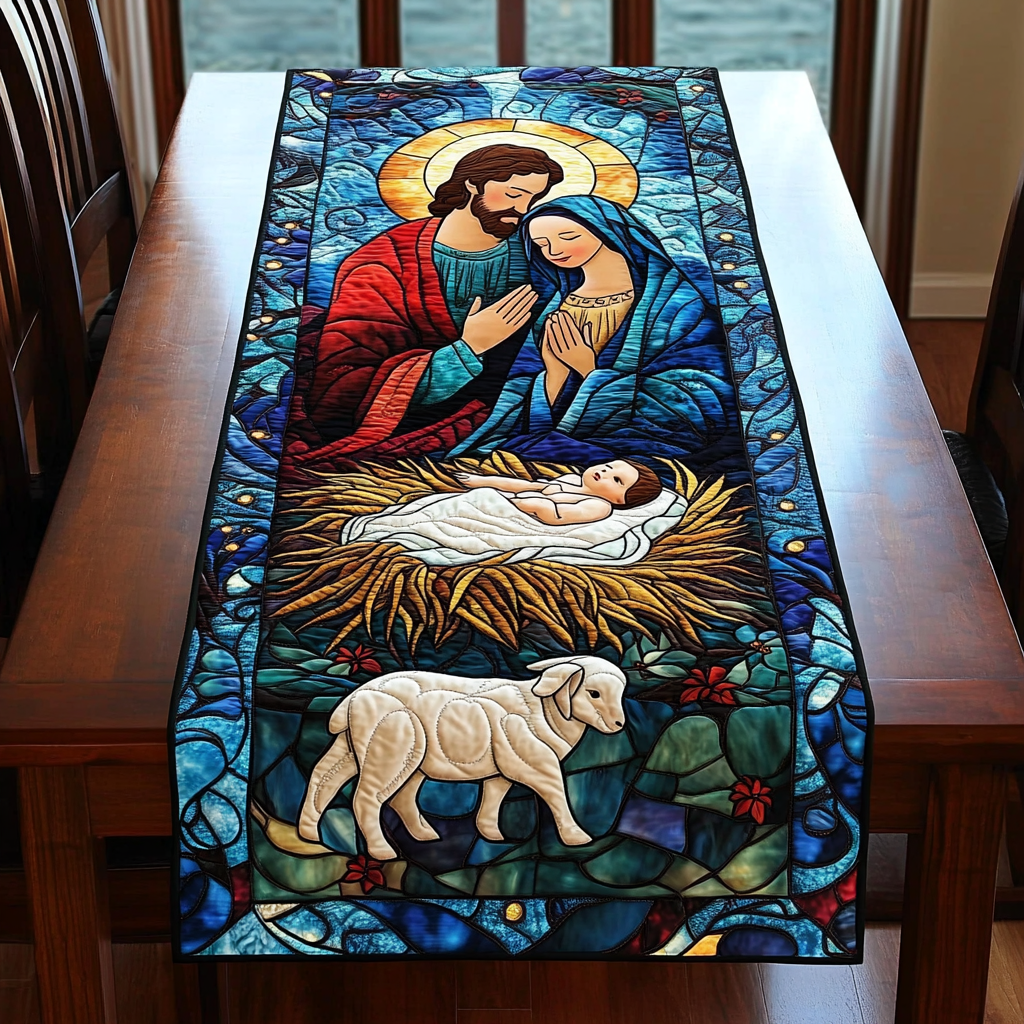 The Season The Reason Quilted Table Runner Christmas Dining Holiday Table Runner Faitth Christian Gifts