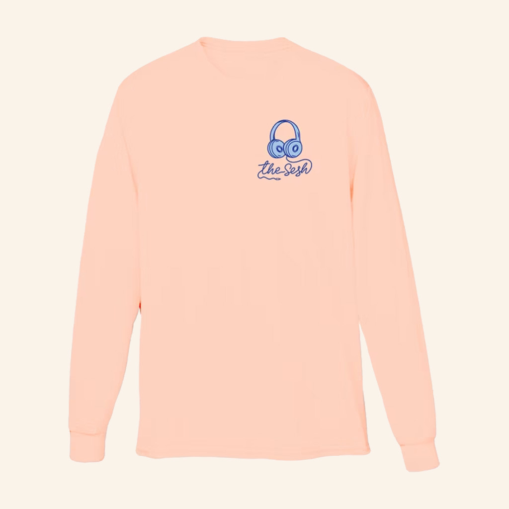 The Sesh Merch Audiho Babe Long Sleeve T-Shirt Mile Higher Merch Gifts For Fans