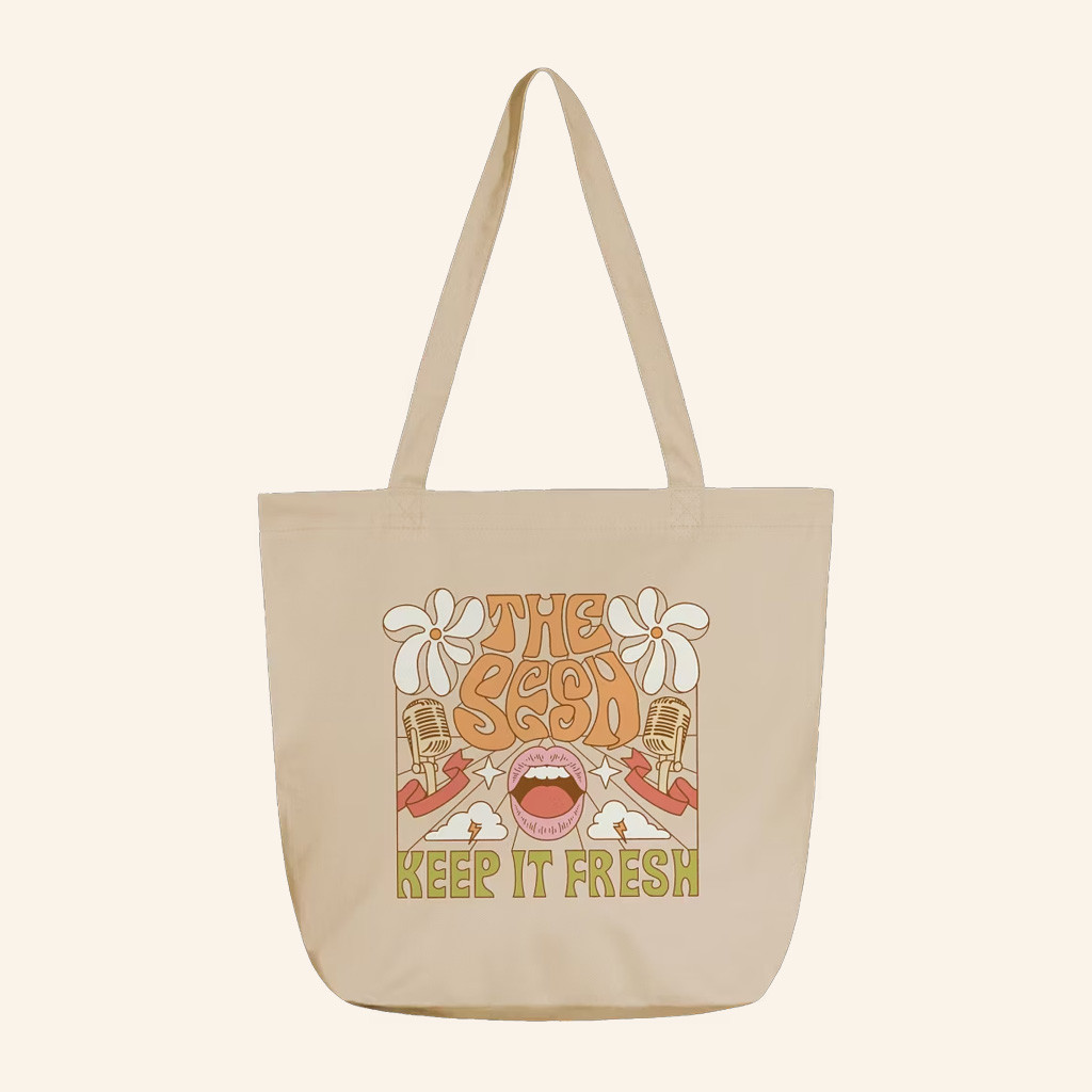 The Sesh Merch Keep It Fresh Tote Bag Mile Higher Merch Gifts For Mom The Sesh Merch Keep It Fresh Tote Bag Mile Higher Merch Gifts For Mom
