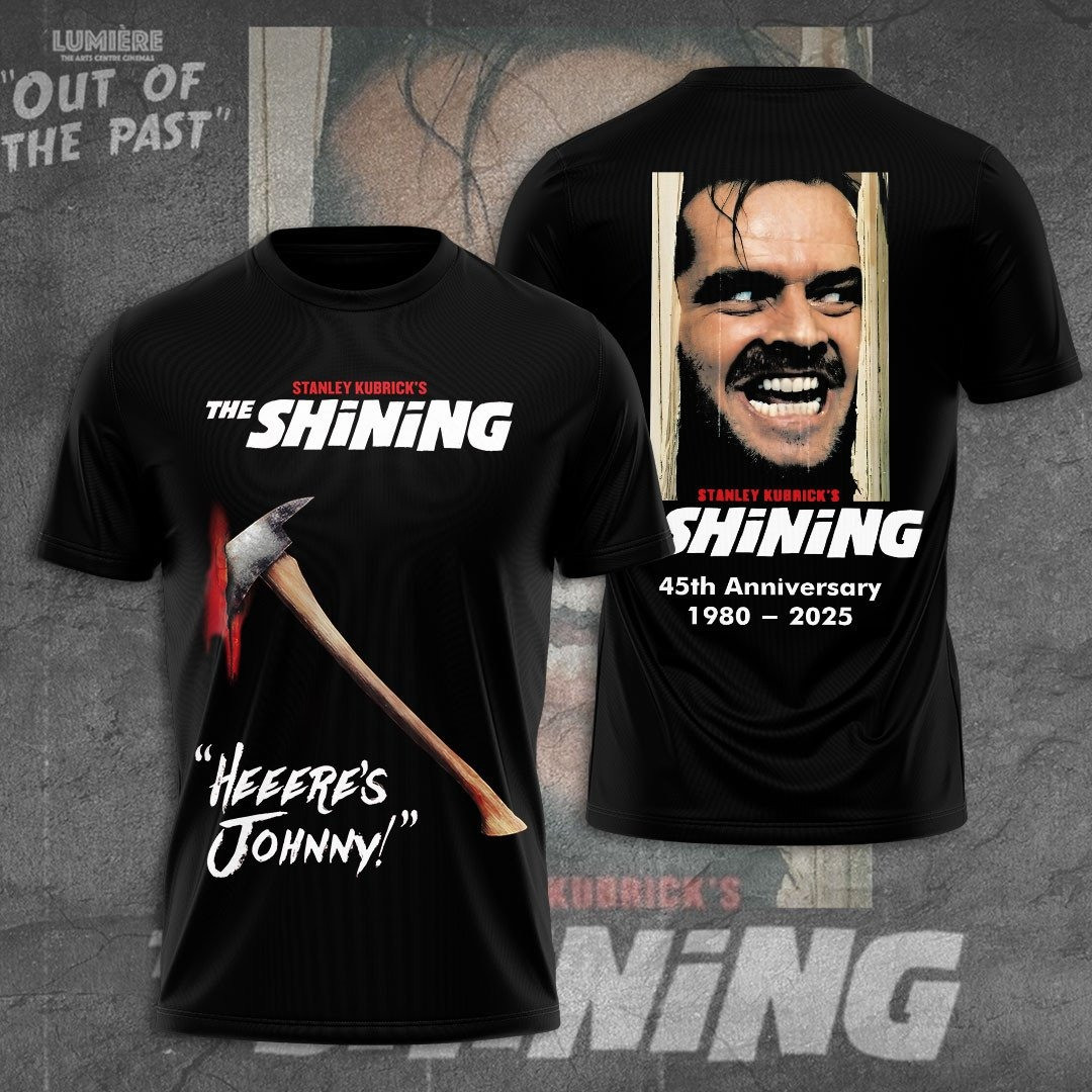 The Shining 45th Anniversary 1980 2025 T-Shirt Gifts For Fans