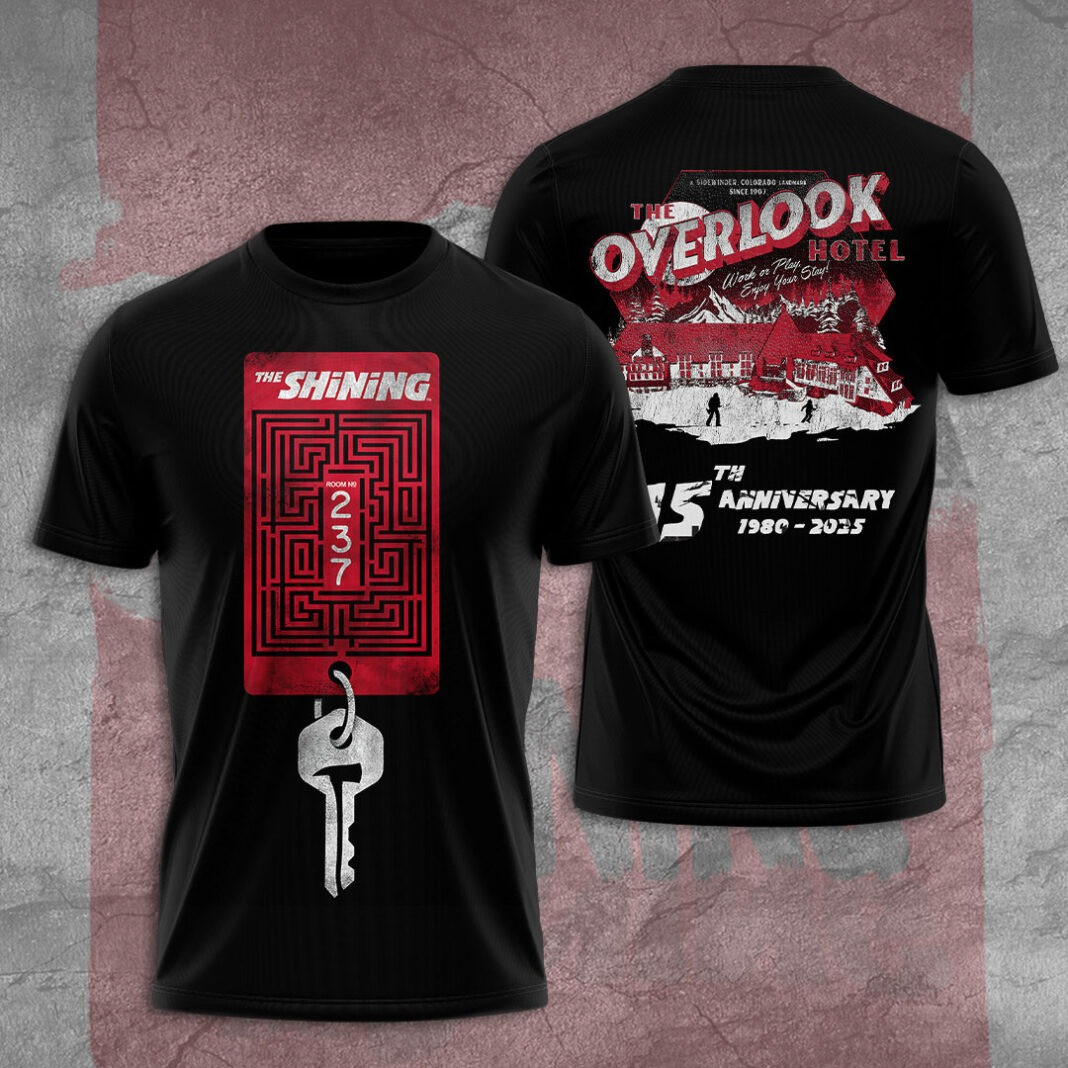The Shining Overlook 15th Anniversary 1980 2025 T-Shirt Music Gift Ideas For Guys
