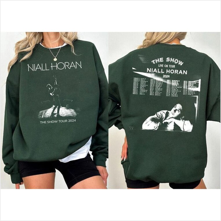 The Show Niall Horan Tracklist Graphic Sweatshirt, Live On Tour Sweater Gifts For Sister Trendy Merch The Show Niall Horan Tracklist Graphic Sweatshirt, Live On Tour Sweater Gifts For Sister Trendy Merch
