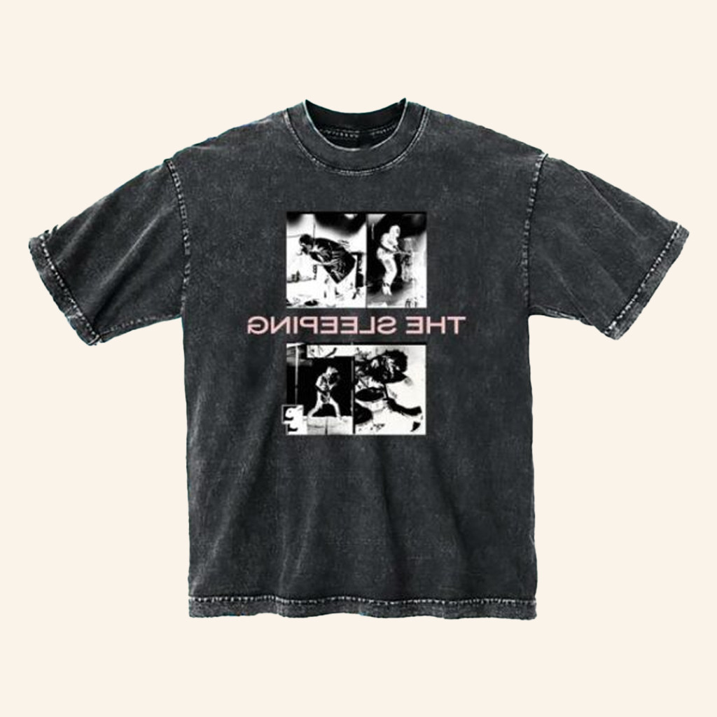 The Sleeping Merch Reverse Collage T-Shirt Music Related Gifts For Guys The Sleeping Merch Reverse Collage T-Shirt Music Related Gifts For Guys