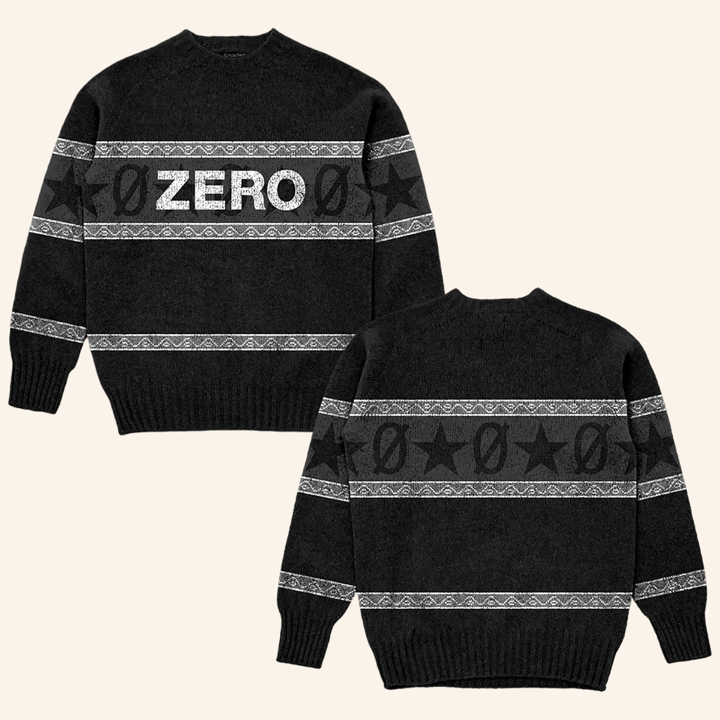 The Smashing Pumpkins Merch Zero Holiday Sweater Christmas Gifts For Rock Music Lovers