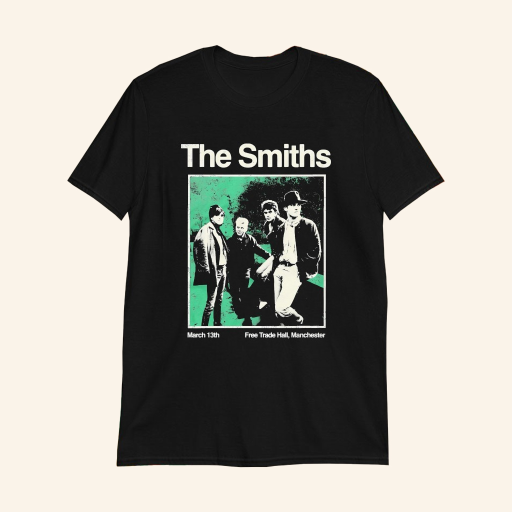 The Smiths March 13th Free Trade Hall Manchester T-Shirt The Smiths Merch Gifts For Rock Lovers The Smiths March 13th Free Trade Hall Manchester T-Shirt The Smiths Merch Gifts For Rock Lovers
