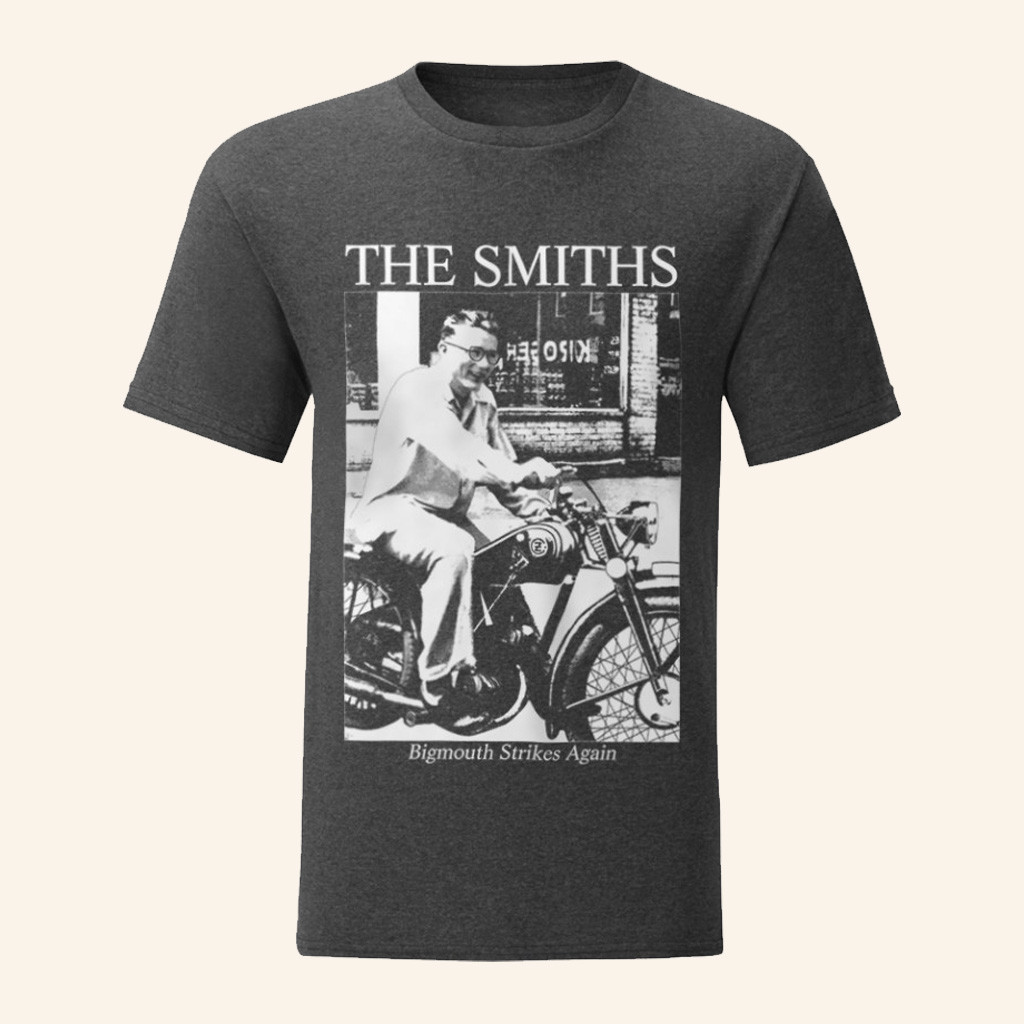 The Smiths Merch Bigmouth Strikes Again T-Shirt Music Lover Gifts For Him The Smiths Merch Bigmouth Strikes Again T-Shirt Music Lover Gifts For Him