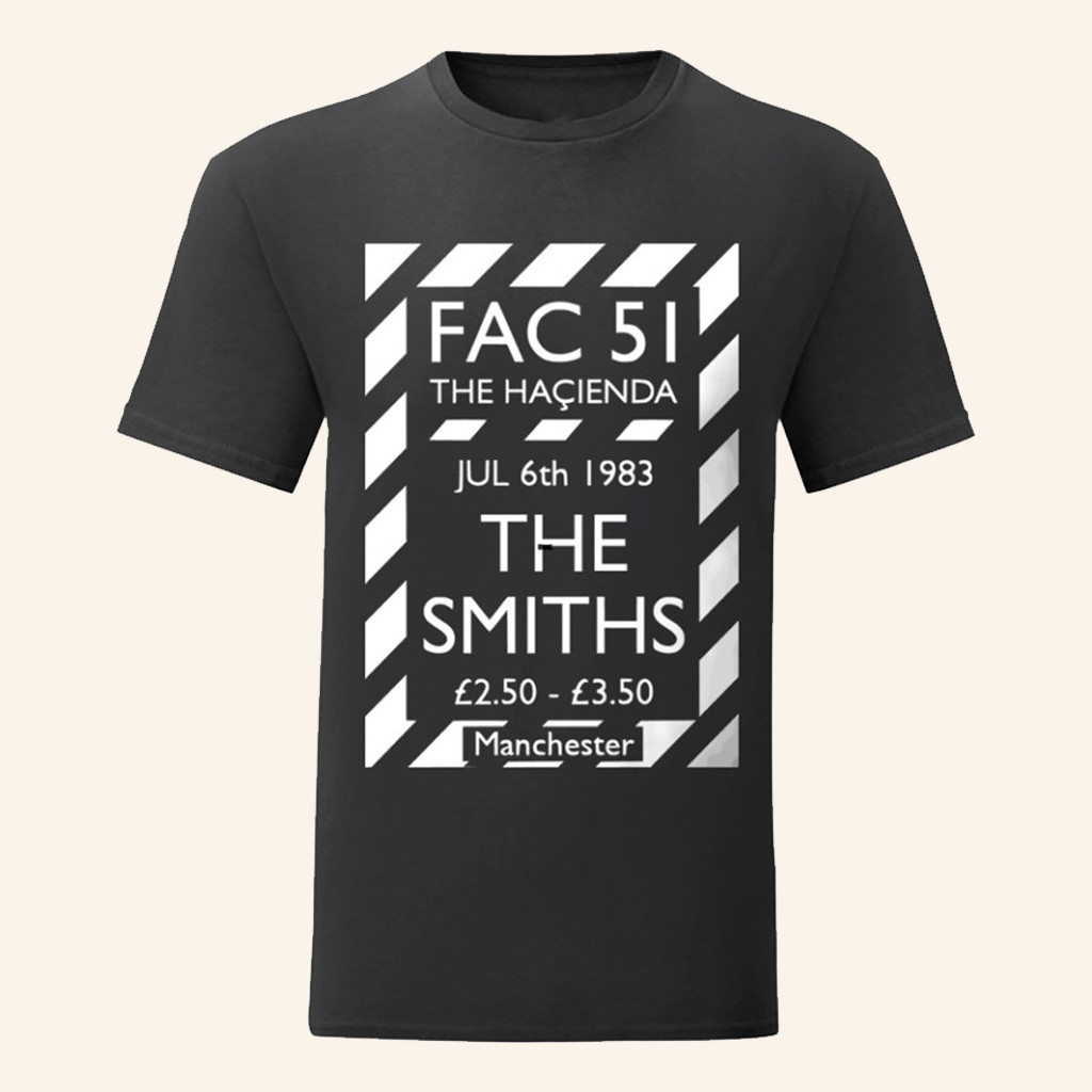 The Smiths Merch HaCienda Manchester Poster Gig The Smiths T-Shirt Gifts For Music Fans
