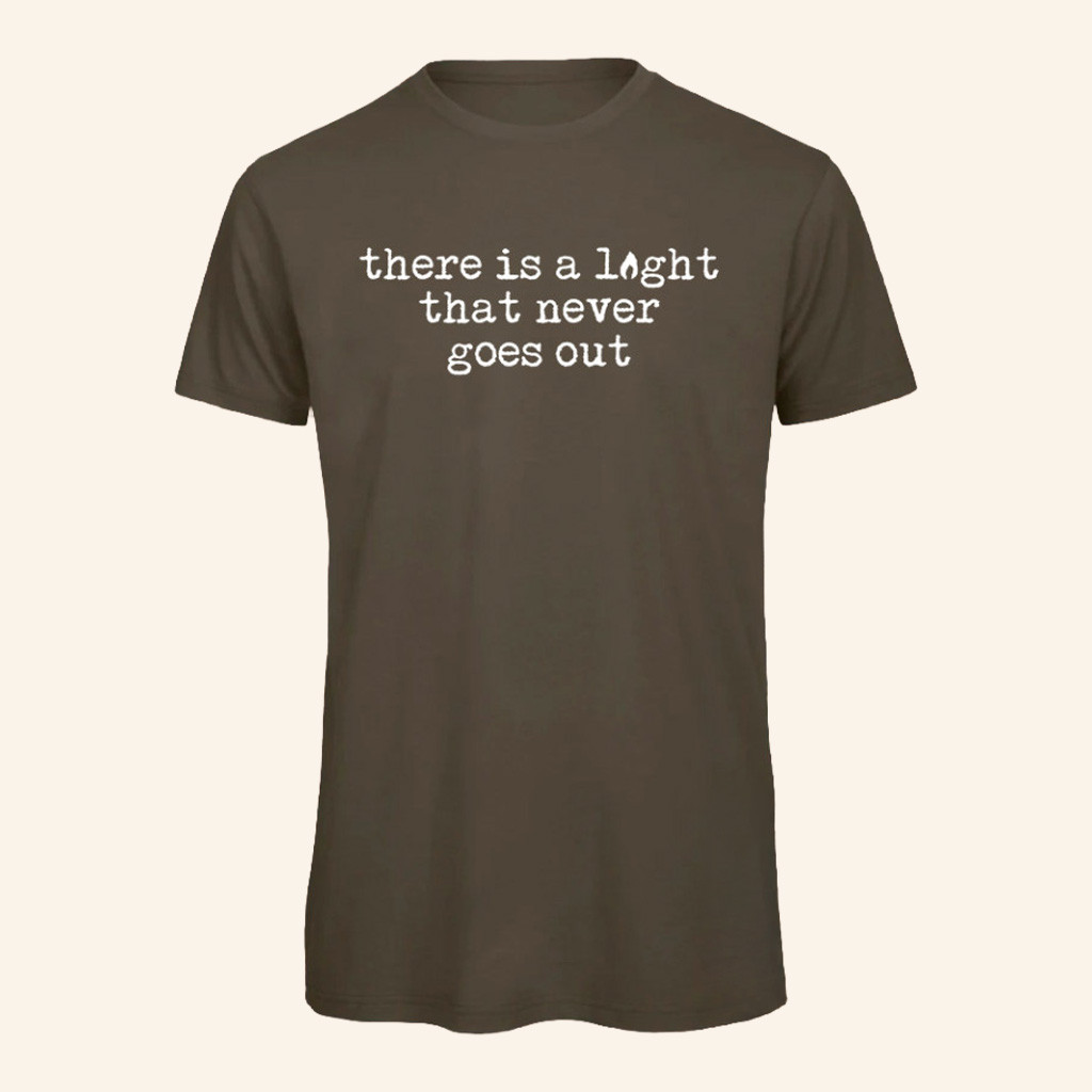 The Smiths Merch There is a Light That Never Goes Out T-Shirt Best Gifts For Music Fans