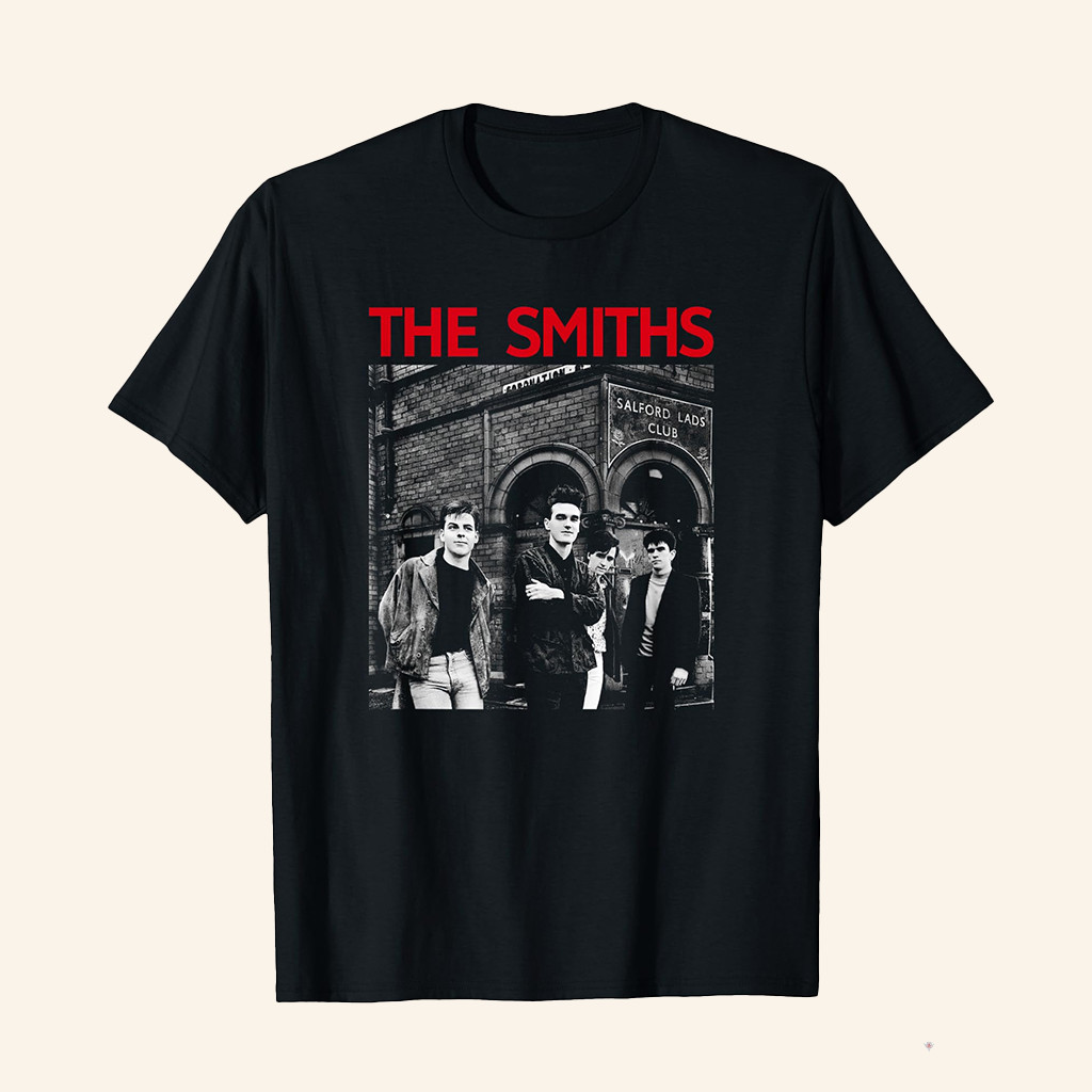 The Smiths Salford Lads Club T-Shirt The Smiths Merch Gifts For Rock Music Lovers