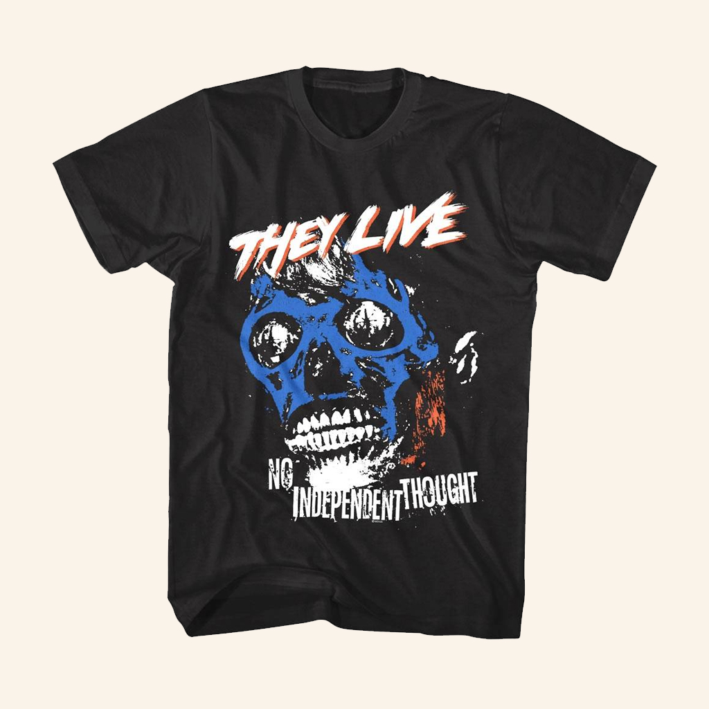 The SocieTees Merch They Live No Independent Thought T-Shirt Gift Ideas For Dad The SocieTees Merch They Live No Independent Thought T-Shirt Gift Ideas For Dad