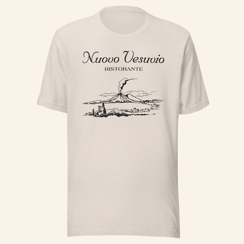The Sopranos Merch Nuovo Vesuvio Ristorante T-Shirt Great Gifts For Friends
