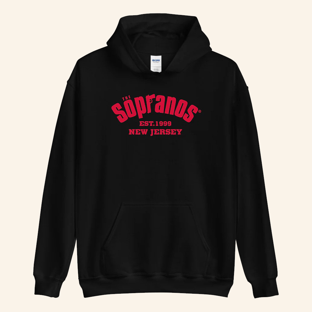 The Sopranos Merch The Sopranos 1999 New Jersey Hoodie Gifts Ideas For Brothers