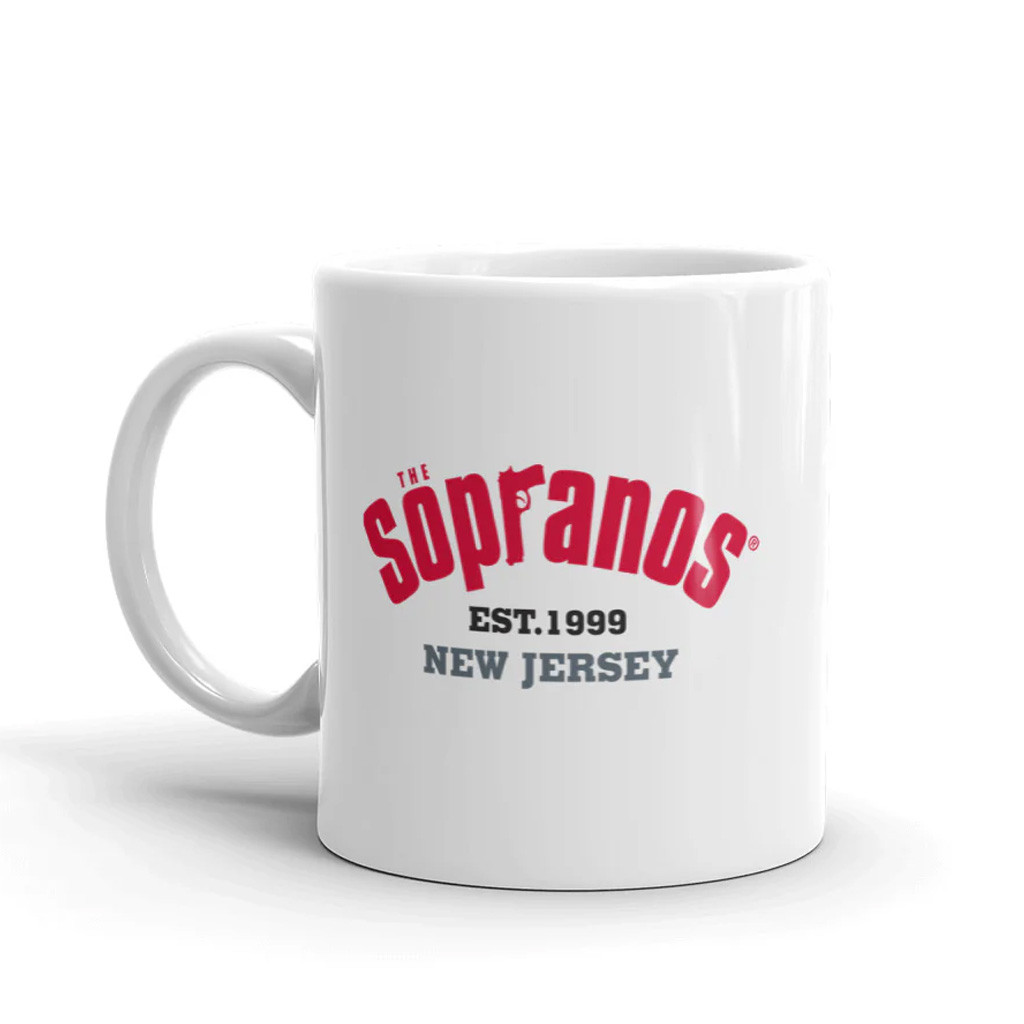 The Sopranos Merch The Sopranos 1999 New Jersey White Mug Best Gifts For Boyfriend